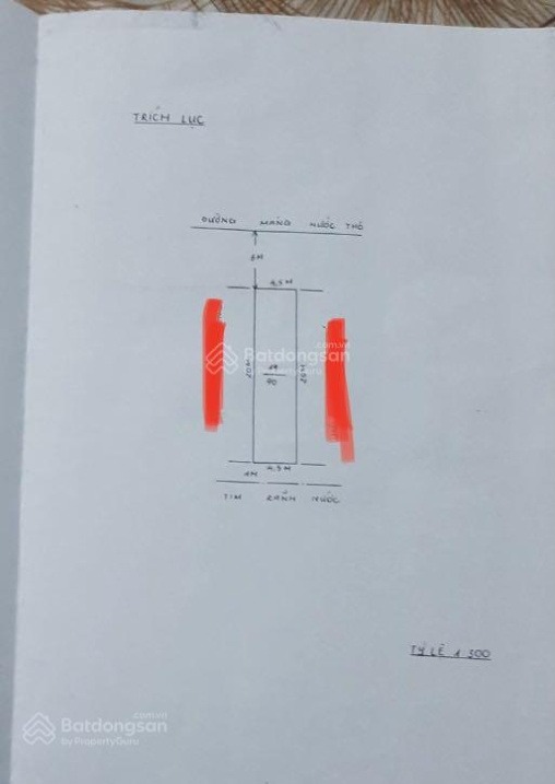 BÁN ĐẤT MẶT ĐƯỜNG MÁNG NƯỚC, CÁI TẮT, AN ĐỒNG