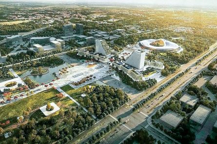 Chấp thuận chủ trương đầu tư Dự án đầu tư xây dựng Khu đô thị mới tại xã Hoa Động, huyện Thủy Nguyên