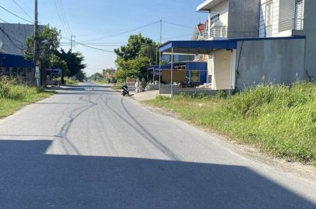 GIA CHỦ CẦN TIỀN MUỐN NHƯỢNG LẠI LÔ ĐẤT MẶT ĐƯỜNG LIÊN XÃ TẠI PHỤC LỄ - THUỶ NGUYÊN.