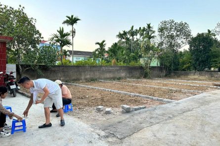 CHÀO BÁN 60M2 LÔ GÓC SỐ 5 TẠI QUẢNG THANH CÁCH TRỤC 352 KHOẢNG 50M