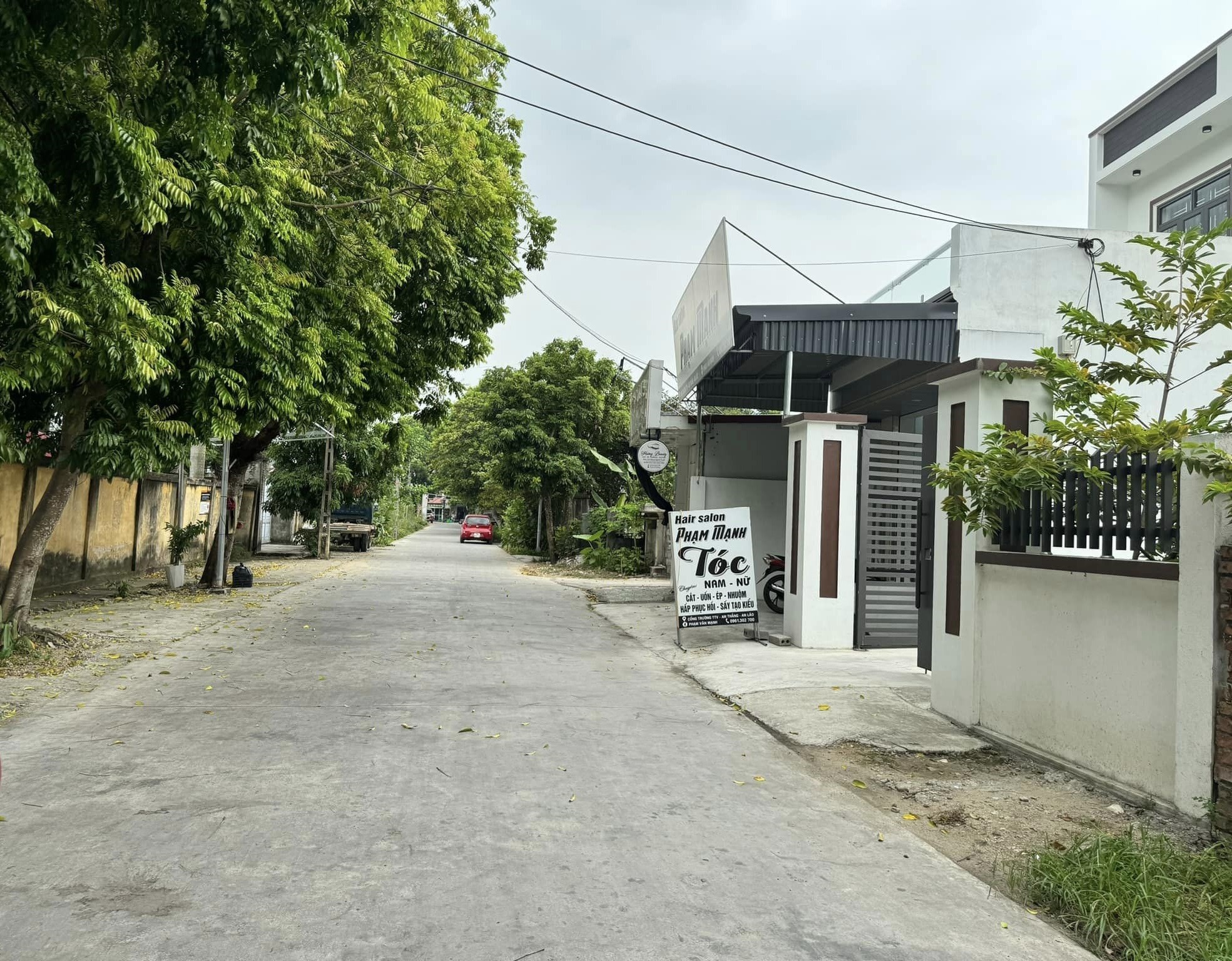 Chính chủ bán 120m2 Đất ở mặt Đường liên thôn 7m, đối diện cổng trường Thpt Trần Tất Văn, An Thắng, An Lão.